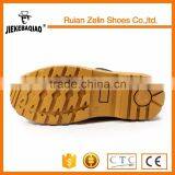 Europe Style Lace up Yellow Color Nubuck Leather High Ankle Work Boots thumbnail-3