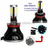 China Led Lamp H11 Led Car Headlight, 4000LM High Bright H11 Led Headlight Bulb Kit For Car Quality Choice