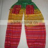 Rasta Indian Harem Pants Wholesale thumbnail-1