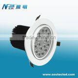 18W High Power Led Recessed Ceiling Light Energy Efficiency Ceiling Light Fitting Indoor Ceiling Mount Led Light