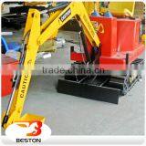 Shopping Mall Amusement Kiddie Rides Coin Operated Excavator for Children thumbnail-6