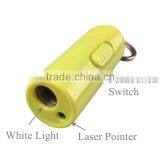 Multicolor Rechargeable USB MINI Plastic LED Torch Light With LOGO Print thumbnail-2