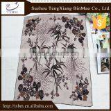 100% Silk Scarf With Landscape Painting for Adult thumbnail-1