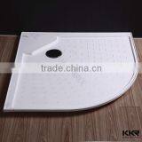 Kingkonree Solid Surface Oval Shower Tray thumbnail-3