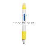 Quatro Pen With Highlighter_yellow