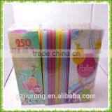 Colorful Disposable Party Streight ,art and Crazy Straws thumbnail-2