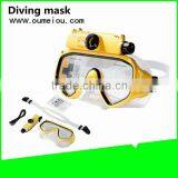 Swimming Mask and Snorkel,cheap White Maskst,diving Mask Camera thumbnail-1