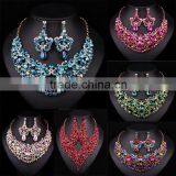 Gorgeous Bridal Crystal Jewelry Set/Crystal Necklaces for Bride/Costume Jewelry Set for Wedding thumbnail-1