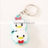 New Design Rubber Keychain / Rubber Led Lamp Keychain thumbnail-2