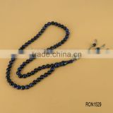 Creative products 66pcs 8mm lapis tasbeeh beads tesbih islamic prayer beads