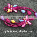 Plate Button Chinese Knot Button Flower Shape for Dress