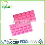 Non-stick Silicone 20 Cup Square Brick Shape Muffin Tray thumbnail-1