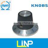 3018C Aluminium Alloy Electrical Range Knob With Screw