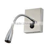 Indoor Hotel Bedside Gooseneck Led Reading Light for Bed,Gooseneck Led Reading Light for Bed,Led Reading Light for Bed WL1086 thumbnail-2