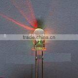 5mm Round Hat, Flashing Led, RGB Color,slow Flashing;build-in IC