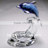 beautiful crystal dolphin model