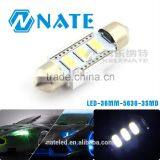 Car Festoon Lighting 36mm 5630 3smd Canbus Led the Lamp