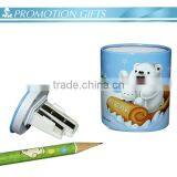Promotional Cartoon Three Hole Metel Pencil Sharpener thumbnail-2