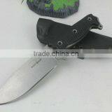 Stone-washed Version BASTA Combat Knife Fighting Knife With D2 Blade + G10 Handle UDTEK01299 thumbnail-1