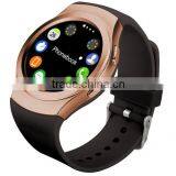 NO.1 G3 Bluetooth Smart Watch Phone Full Round Circle Wrist Smartwatch MTK2502 SIM TF Card Fitness Tracker for IOS Android Phone thumbnail-2