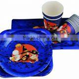 12" Round Shaped Logo Printed Picture Frame Paper Plate thumbnail-4