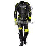 Motorcycle leather suit, one piece
