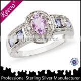 2014 Silver Rings With cz Stones Silver Ring Designs for Girl thumbnail-1