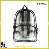 2015 New Design Wholesale Fashion Beach Design Clear Transparent Pvc Backpack thumbnail-1