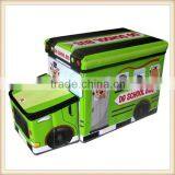 Car Style Printing Child Toy Storage Box thumbnail-4