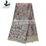 Haniye JLQ21-1/2016 Shining Embroidery French Tulle Lace / Laces Fabric Nigerian African Style With Sequins thumbnail-5