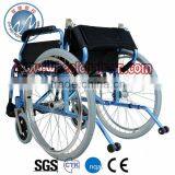 Strong Frame Life Long Warrenty Foldable Aluminum Lightweight Wheelchair thumbnail-2
