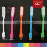 China factory mini flexible USB LED lamp soft light/eye-care