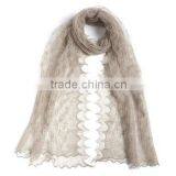 15SHT5002 Knitted Linen Scarf