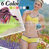 Hot Sale Seamless Wireless Bra, Young Ladies Underwear, Sexy Sport Bra Set For Students thumbnail-1