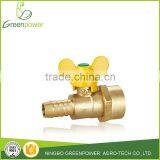 Femal Thread Butterfly Brass Gas Valve thumbnail-1