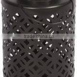 Black Hanging Candle Holder Lantern Indoor Outdoor Decor thumbnail-4