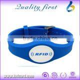 Silicone Bracelets Customized TK4100 Read Only Wristbands