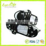 4 Sizes 10 Spikes Silicone Snow Ice Crampons, Anti-skid Shoe Cover for Ice and Snow thumbnail-4