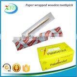 2016 High Quality and Lowest Price Paper Wrapped Wooden Tooth Pick thumbnail-6