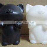 PP 3D Cartoon Plastic Dog for DIY Painting