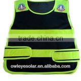 Navy Blue Pvc Reflective Stripe Safety Vests Factory for Sale With Logo Printing