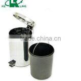 Hospital convient waste bin stainless steel optional size hospital dust bin