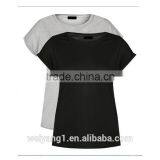 Short Sleeve Tee-PACK Basic Color Polyblend Women Blank Shirts thumbnail-6