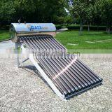 12Tube Stainless Steel Pressure Solar Water Heater (100L)