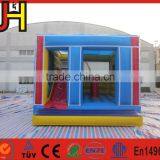 Plato PVC Tarpaulin Inflatable Bounce House With Blower, Inflatable Houses for Sale thumbnail-1