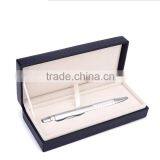 Chinese Factories Wholesale Custom High-grade PU Leather Pen Boxes, Black Beautiful Gift Box
