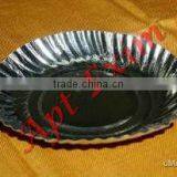 Silver Large Paper Disposable Party Plates Supply From India