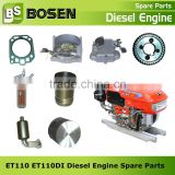 ET110 ET110DI Kubota Diesel Engine Cylinder Liner of ET110 ET110DI Kubota Diesel Engine Spare Parts