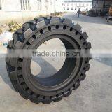 Hot China Bobcat Skid Steer Loader Solid Tire 12-16.5 With Wheel thumbnail-2