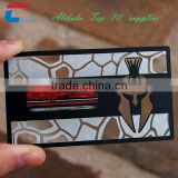 clear/transparent pvc card/plastic card for business card